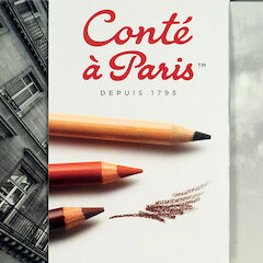 Crayons esquisse Conté à Paris