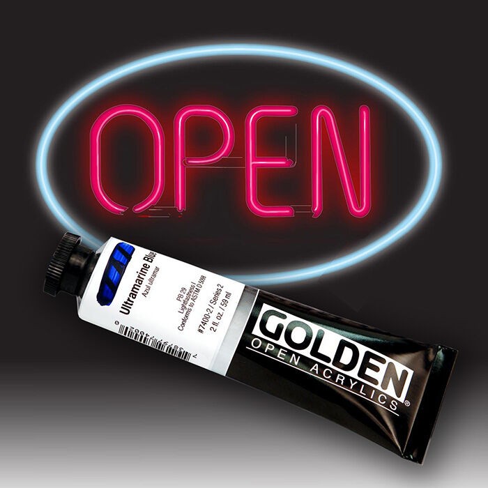 OPEN Acrylics GOLDEN